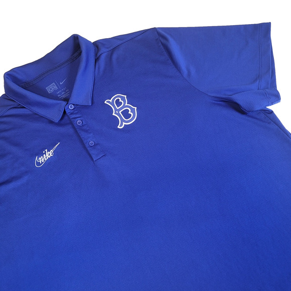 NIKE MLB Brooklyn Dodgers Cooperstown Collection DRI FIT Polo Mens SIZE 3XL - Picture 1 of 10